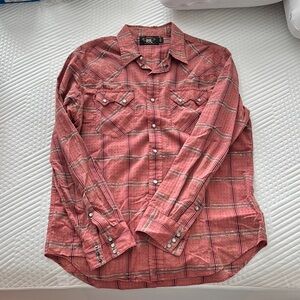 Ralph Lauren Double RL Red Casual Button Down Shirt